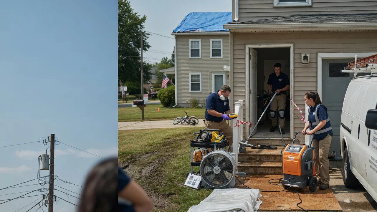 Water Damage Repair in Charlestown, IN near me